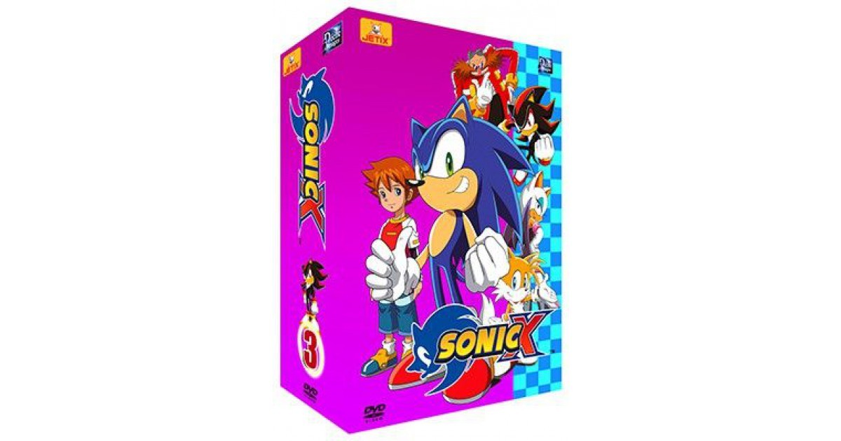 Sonic X - Partie 3 - Coffret 4 DVD - VF | Anime-Store.fr