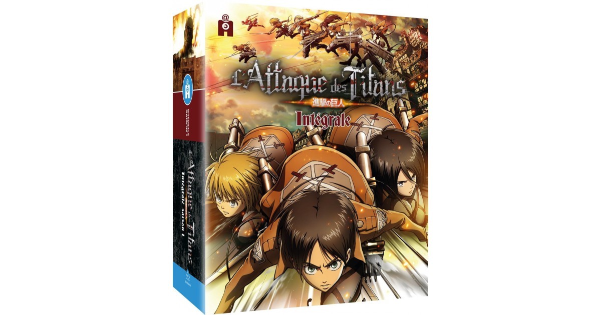 L' Attaque des Titans - Saison 1 - Partie 2 - Coffret Blu-Ray