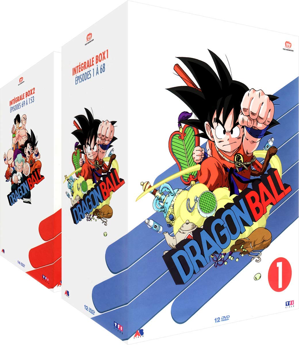 Dragon Ball - Intégrale Collector - Pack 2 Coffrets DVD - Non censuré - AB Video - Série TV ...
