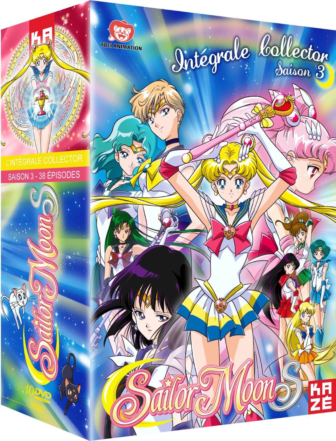 Tous Les épisodes De Sailor Moon En Français Sailor Moon S Intégrale (Saison 3) Coffret 10 DVD Edition Limitée