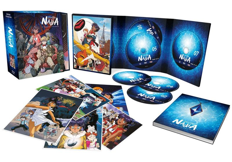Nadia, le secret de l'eau bleue - Intgrale -  Coffret Combo Blu-ray + DVD - Edition Collector Limite