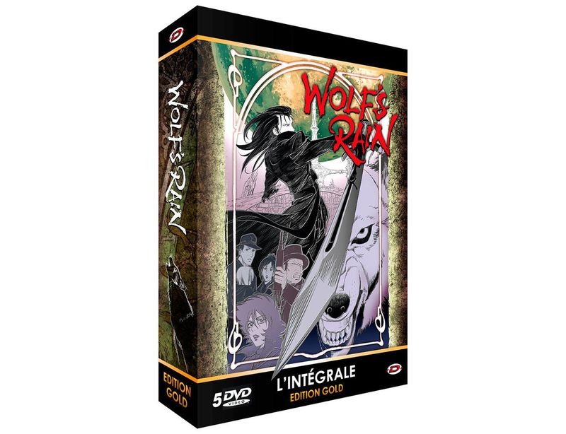 IMAGE 2 : Wolf's Rain - Intgrale - Coffret DVD + 5 Cartes postales - Edition Gold