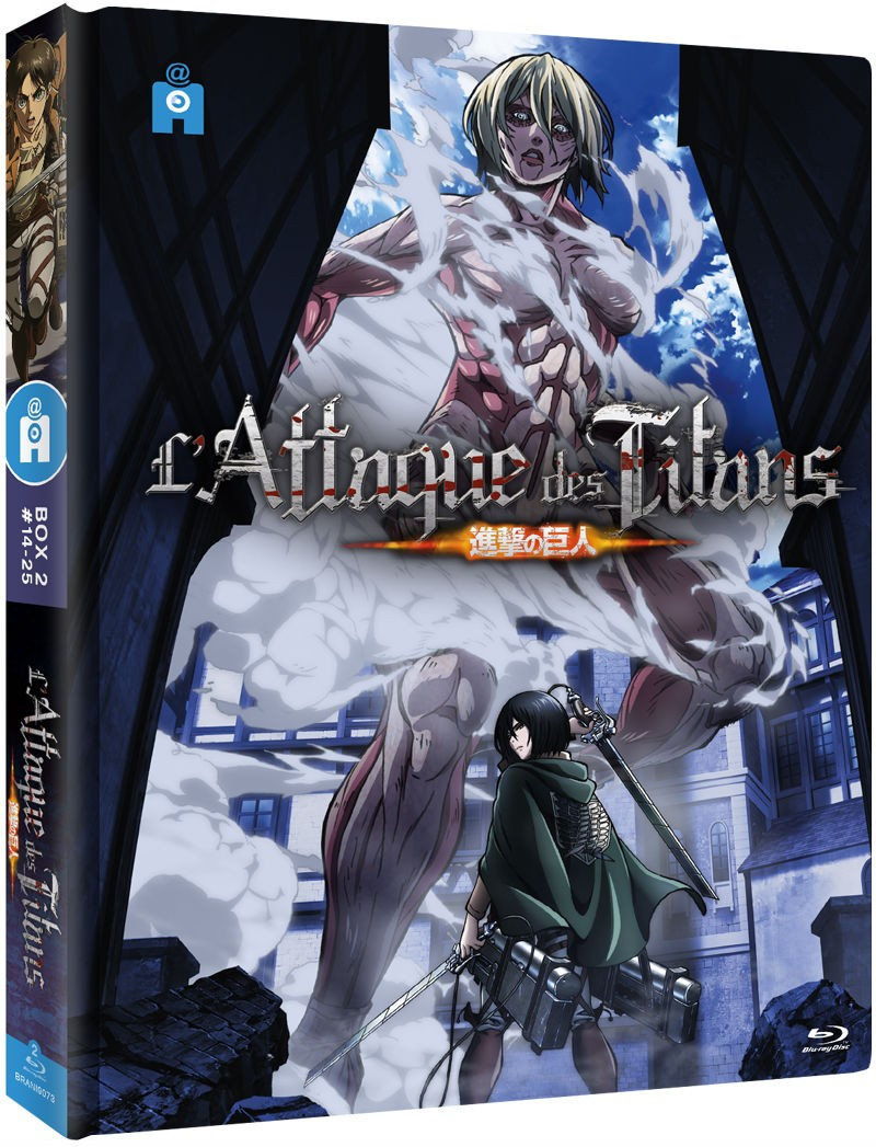 L' Attaque des Titans - Saison 1 - Partie 2 - Coffret Blu-Ray