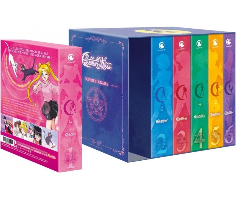 IMAGE 2 : Sailor Moon - Saison 1 - Coffret Blu-ray + Coffret de rangement num�rot�