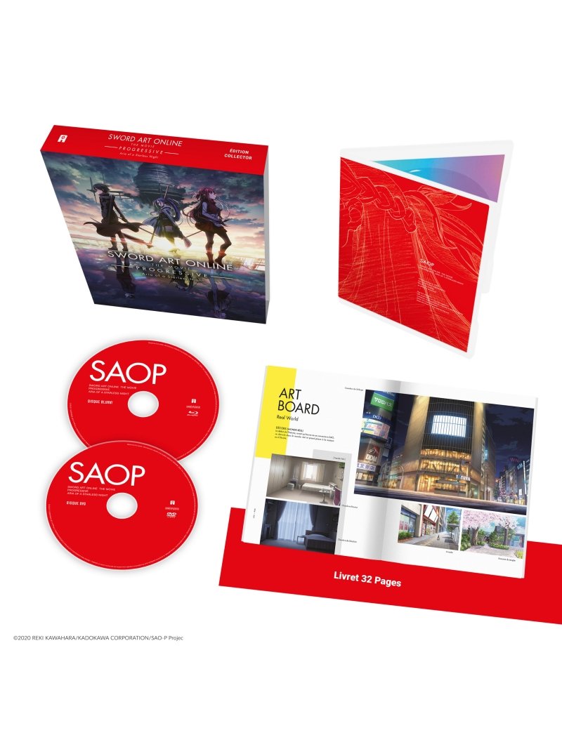 IMAGE 3 : Sword Art Online The Movie - Progressive - Aria of a Starless Night - Edition Collector - Coffret Combo DVD + Blu-ray
