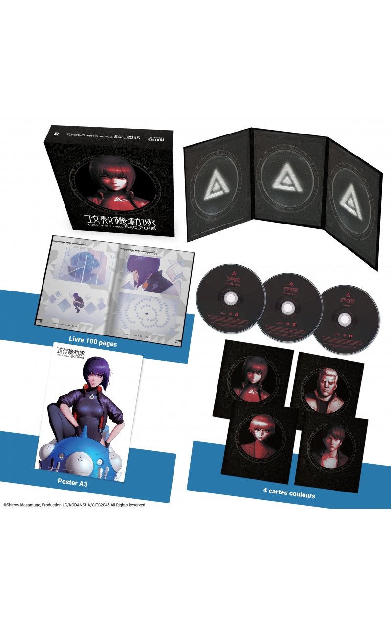 IMAGE 3 : Ghost in the Shell : Stand Alone Complex 2045 - Saison 1 (2020) - Edition Collector - Coffret Blu-ray