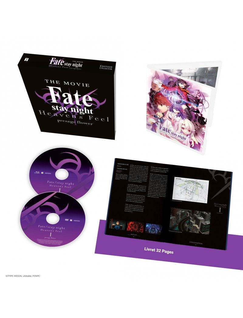 IMAGE 3 : Fate/Stay Night : Heaven's Feel - Film 1 : Presage Flower - Edition Collector - Combo Blu-ray + DVD