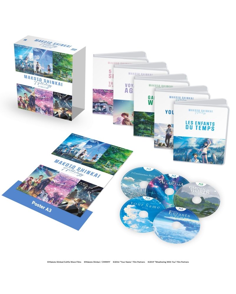 IMAGE 2 : Makoto Shinkai - 5 Films et 1 OAV - Coffret Blu-ray