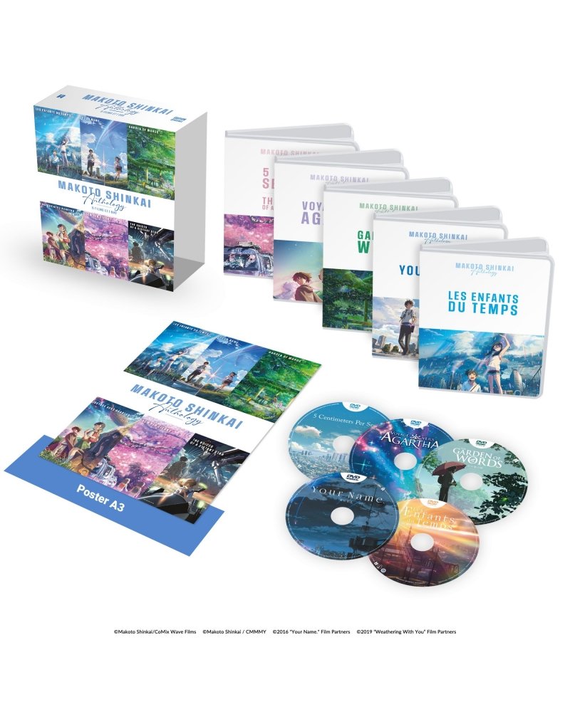 IMAGE 2 : Makoto Shinkai - 5 Films et 1 OAV - Coffret DVD