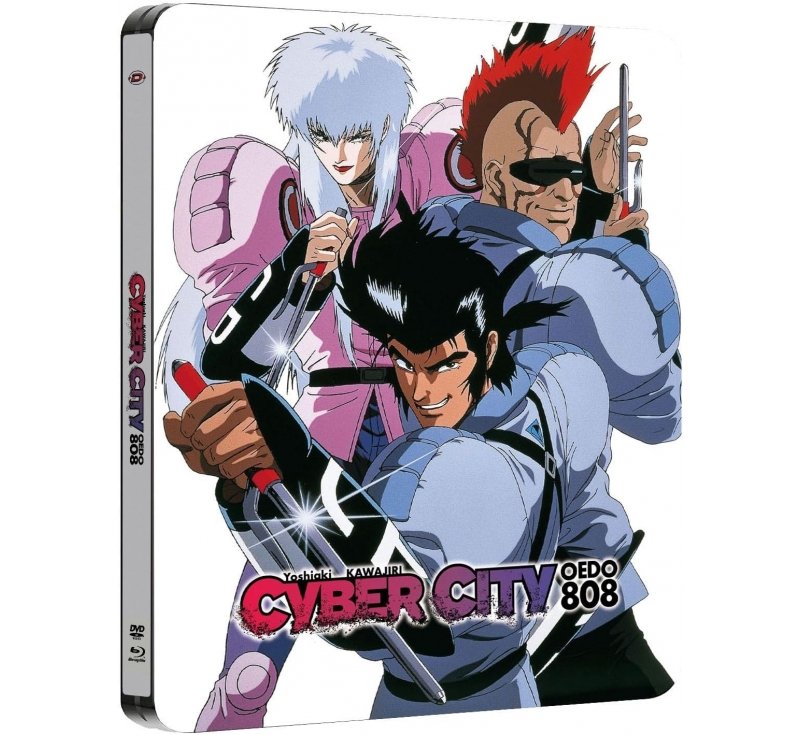 IMAGE 3 : Cyber City Oedo 808 - Intgrale - Edition limite - Coffret A4 Blu-ray + DVD