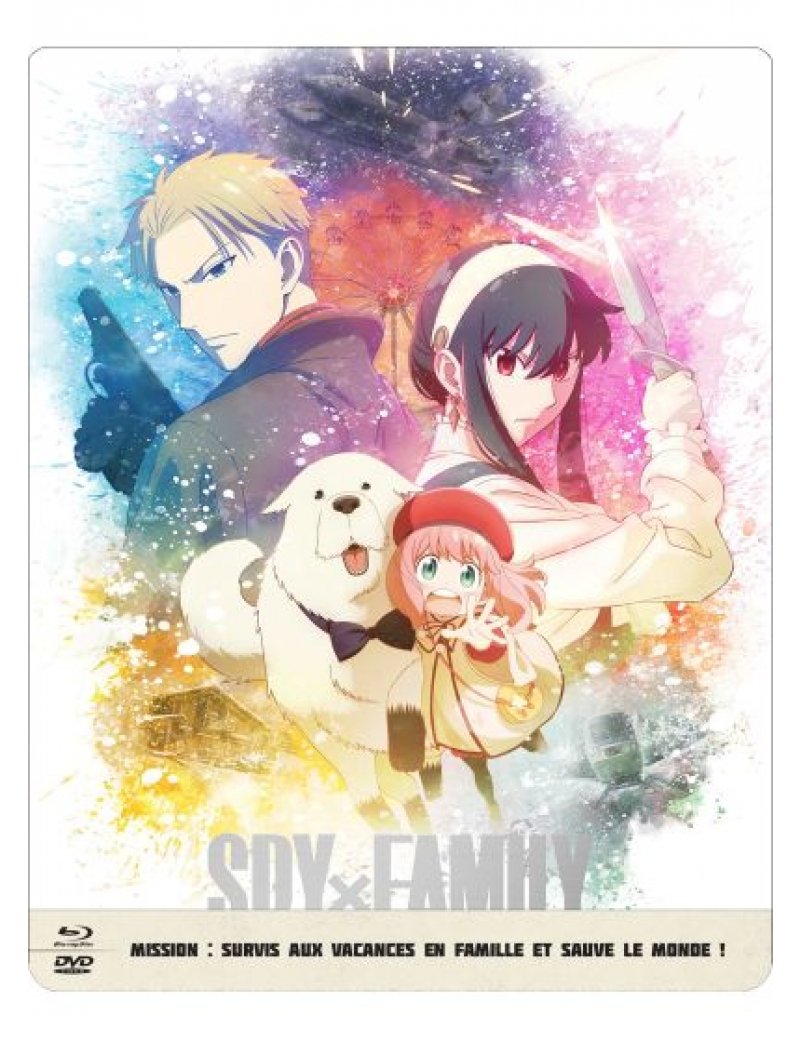 IMAGE 2 : Spy x Family Code : White - Film - Combo Steelbook Blu-ray + DVD