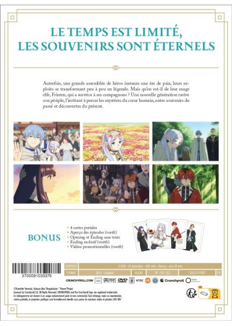IMAGE 3 : Frieren : Beyond Journey's End - Saison 1 - Partie 1 - DVD
