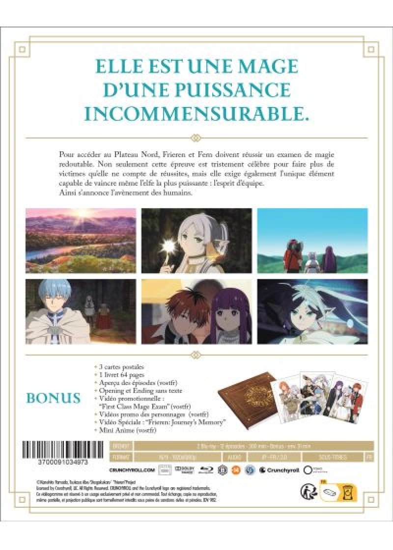 IMAGE 3 : Frieren : Beyond Journey's End - Saison 1 - Partie 2 - Blu-ray
