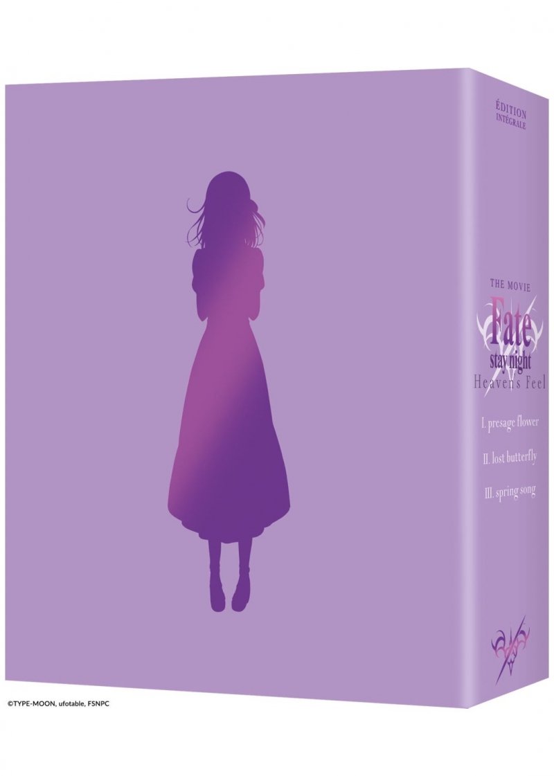 IMAGE 2 : Fate/Stay Night : Heaven's Feel - Intgrale 3 films (2025) - DVD
