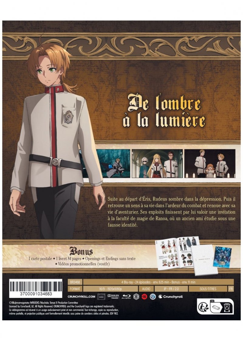 IMAGE 3 : Mushoku Tensei : Jobless Reincarnation - Saison 2 - Coffret Blu-ray