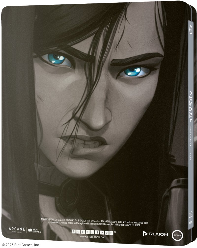IMAGE 2 : Arcane : League of Legends - Saison 2 - Edition Steelbook - Blu-ray