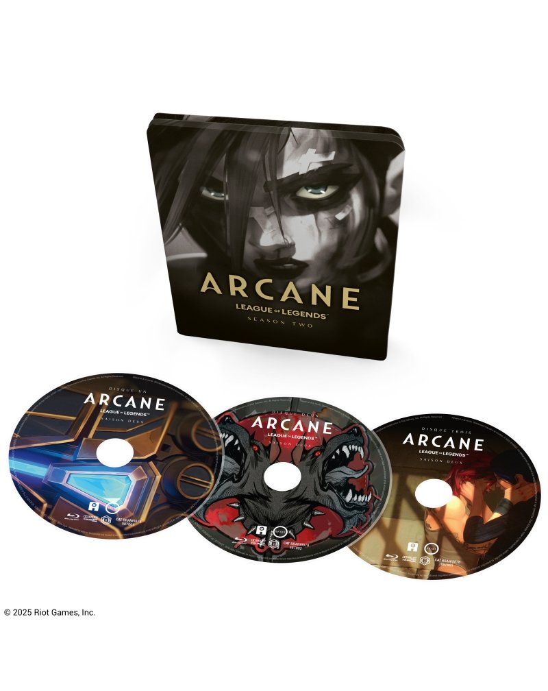 IMAGE 3 : Arcane : League of Legends - Saison 2 - Edition Steelbook - Blu-ray