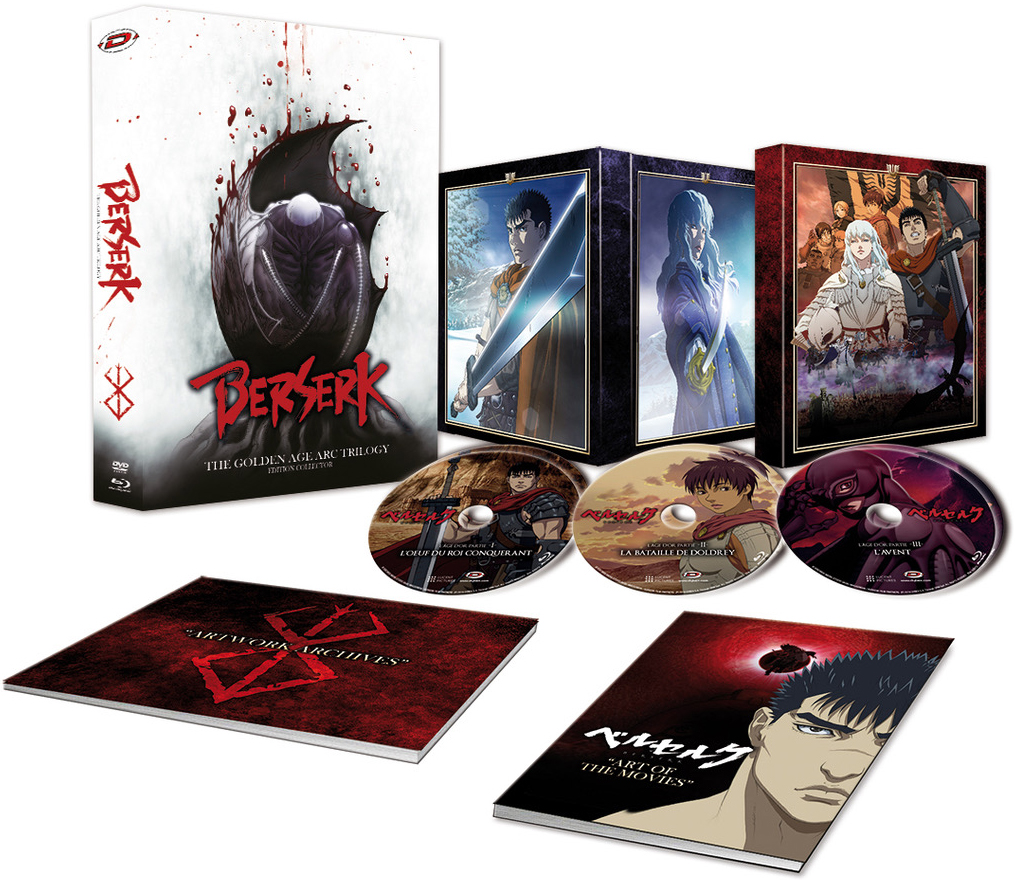 berserk blu ray collector's edition